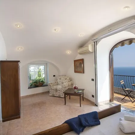 Casa Il Riccio Nyaraló Praiano